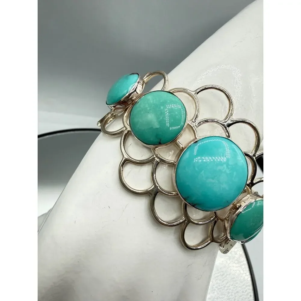 Jay King CAMPITOS Turquoise Cuff Bracelet Sterling Silver 925 Jay King‎ $379 NWT